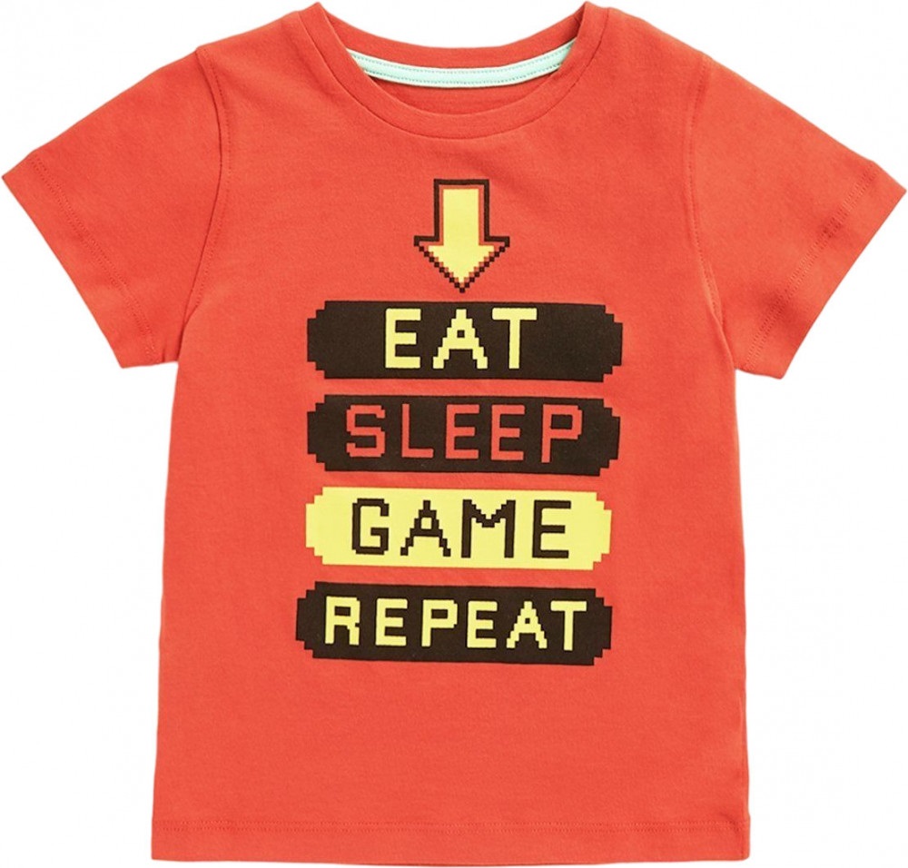 

Футболка детская Mothercare MC-BA614, оранжевый, 140, MC-BA614