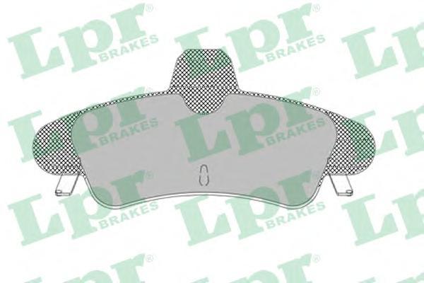

Комплект тормозных колодок Lpr 05P1292