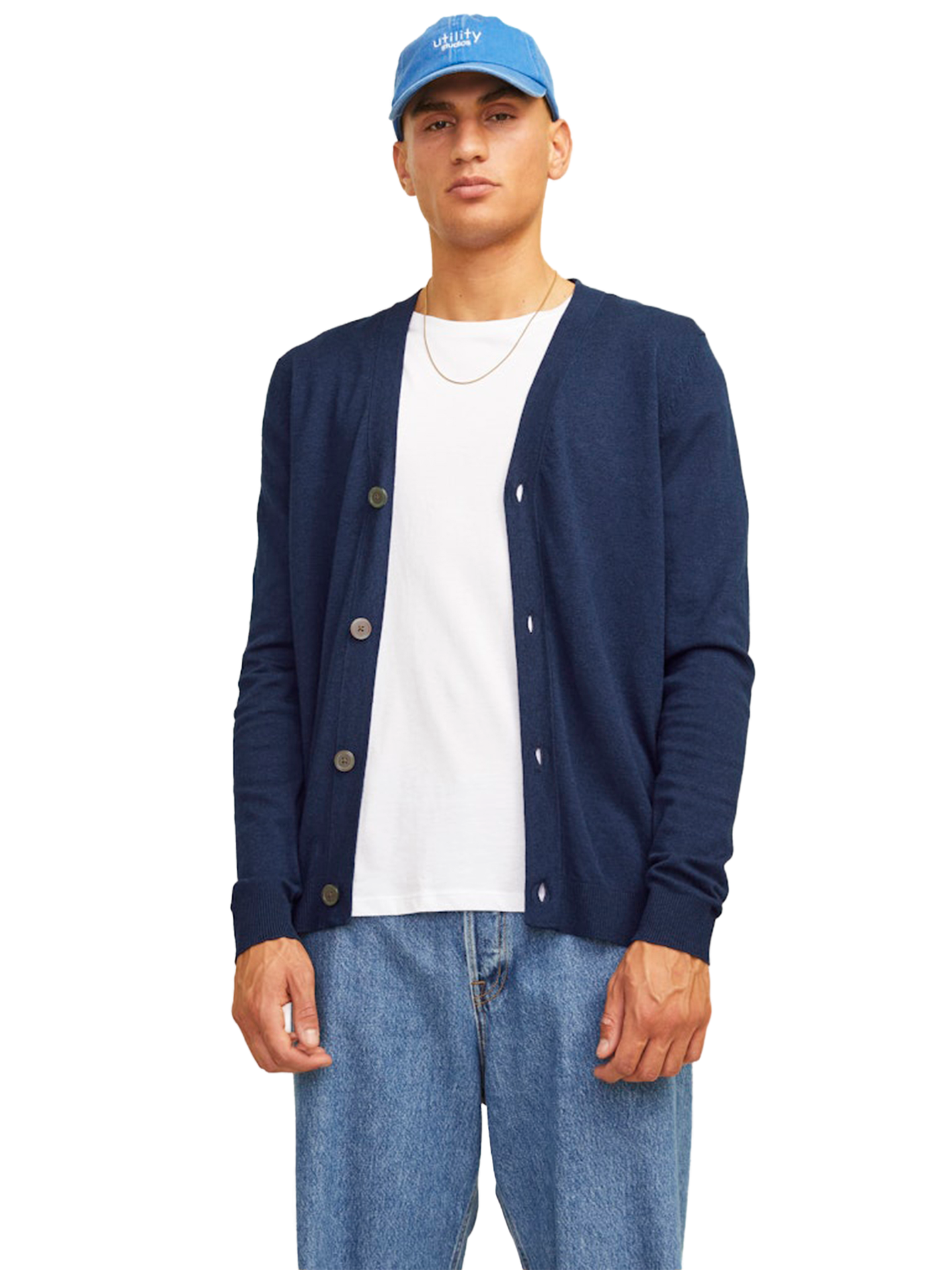 Кардиган мужской Jack & Jones 12257492 синий L