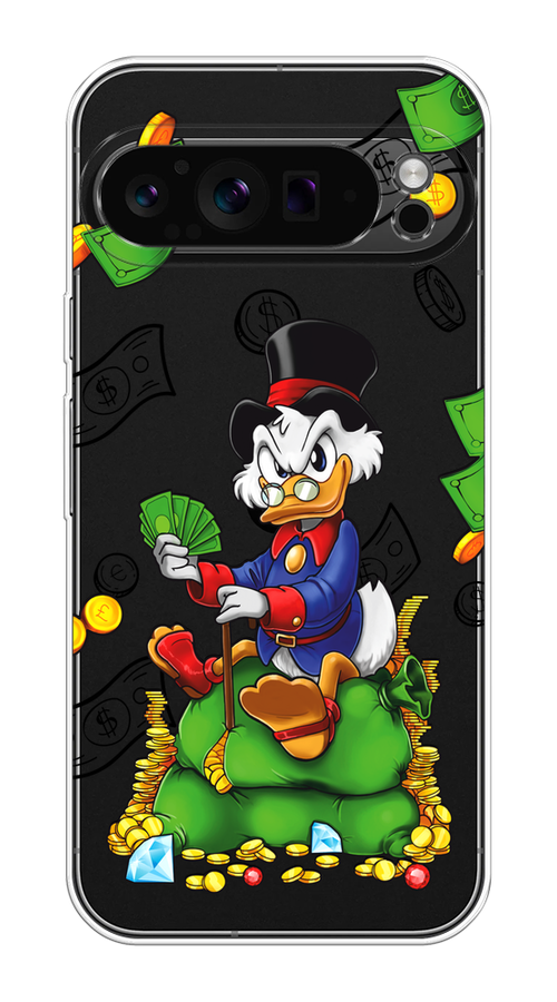 

Чехол на Google Pixel 9 Pro "Scrooge Richness", Черный;синий;зеленый, 272050-1
