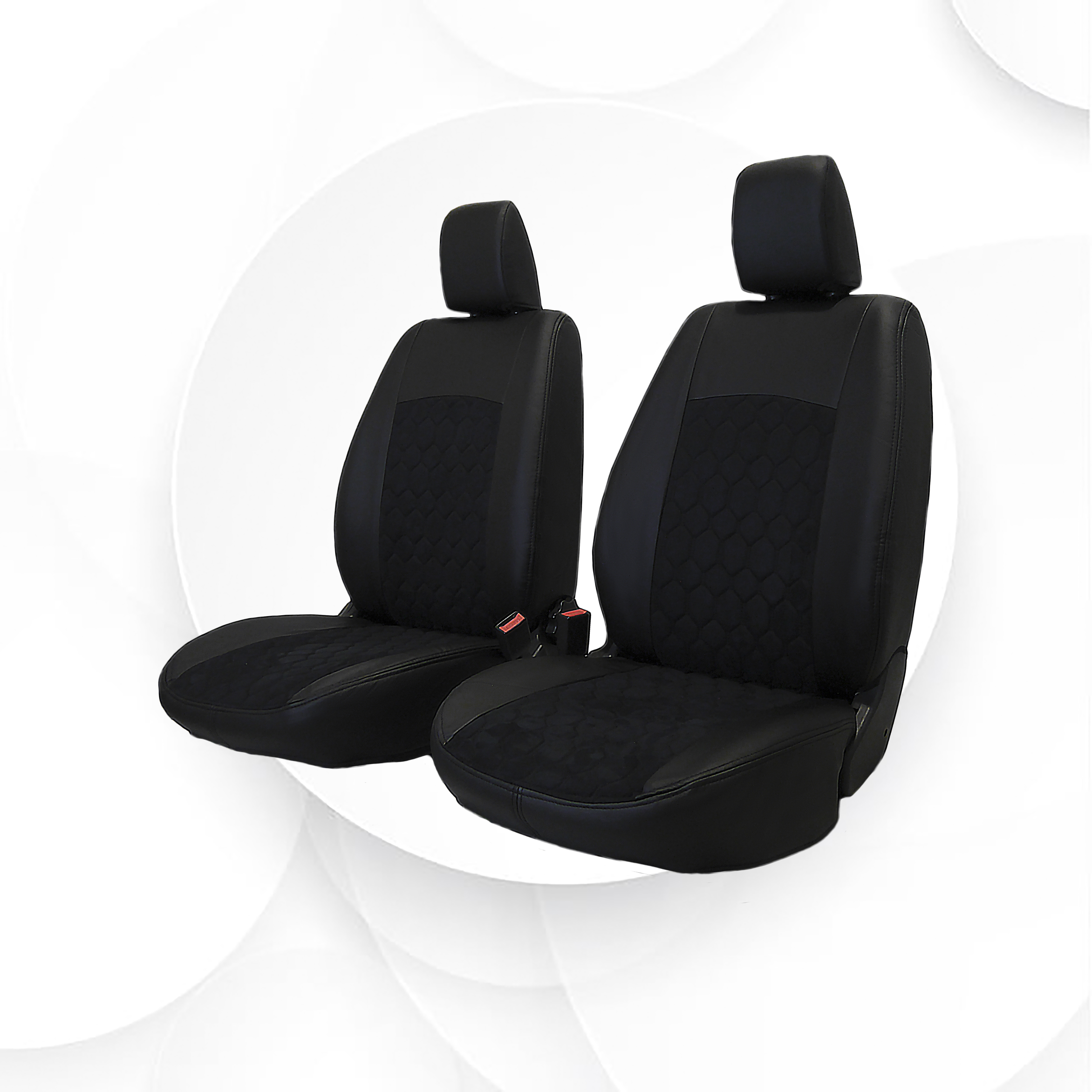 

Чехлы Hyundai Solaris 17-/Kia Rio 17- седан экокожа соты черная строчка черные Ростов