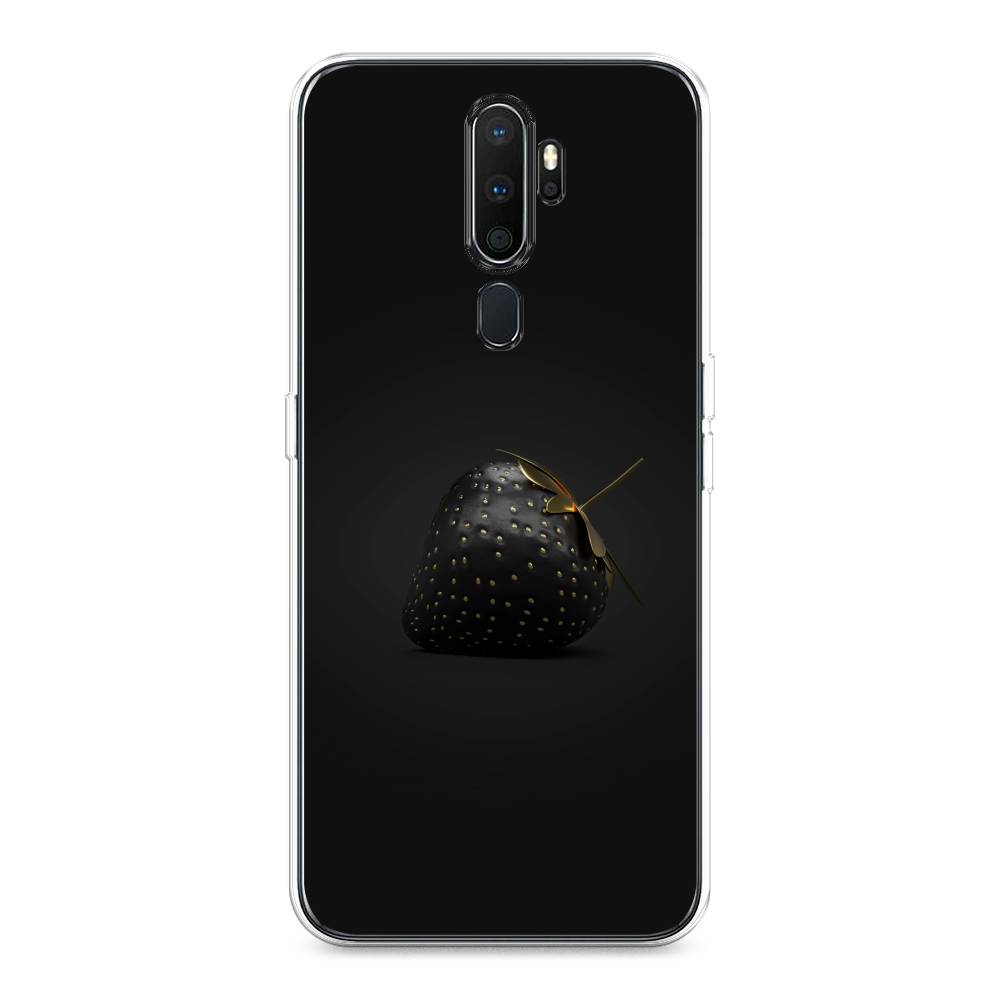 

Чехол Awog на Oppo A5/A9 2020 "Черная клубника", Разноцветный, 251950-10