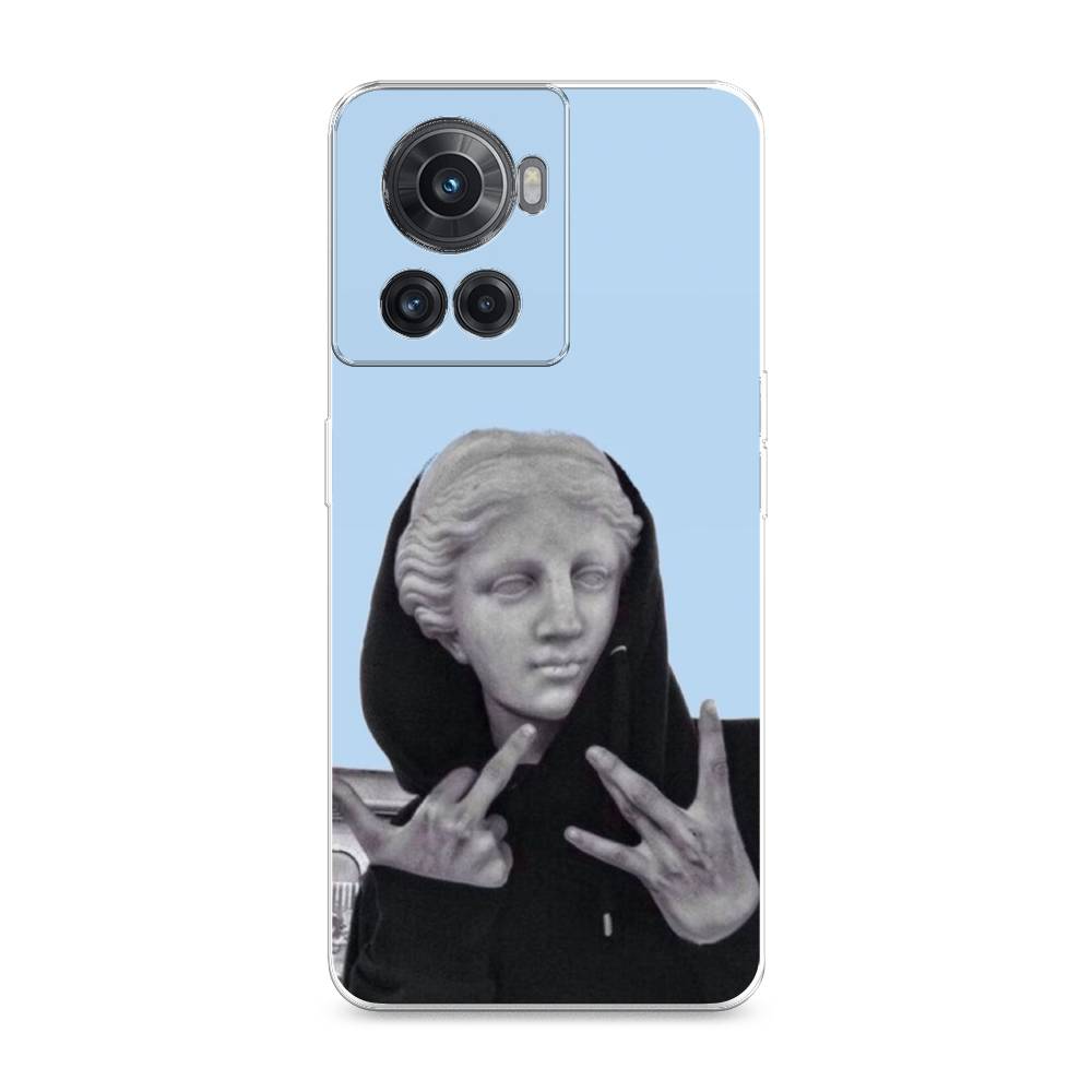 

Чехол Awog на OnePlus 10R / ВанПлас 10R "SWAG статуя", Разноцветный, 152950-9