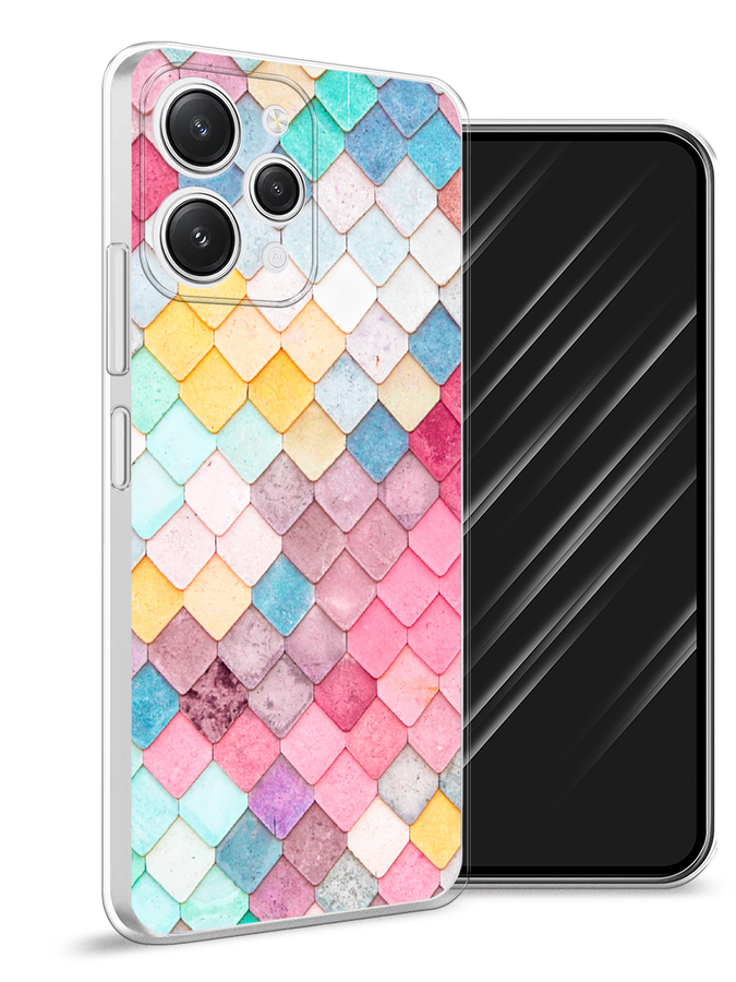 

Чехол Awog на Xiaomi Redmi 12 "Нежные ромбики", Красный, 319250-4