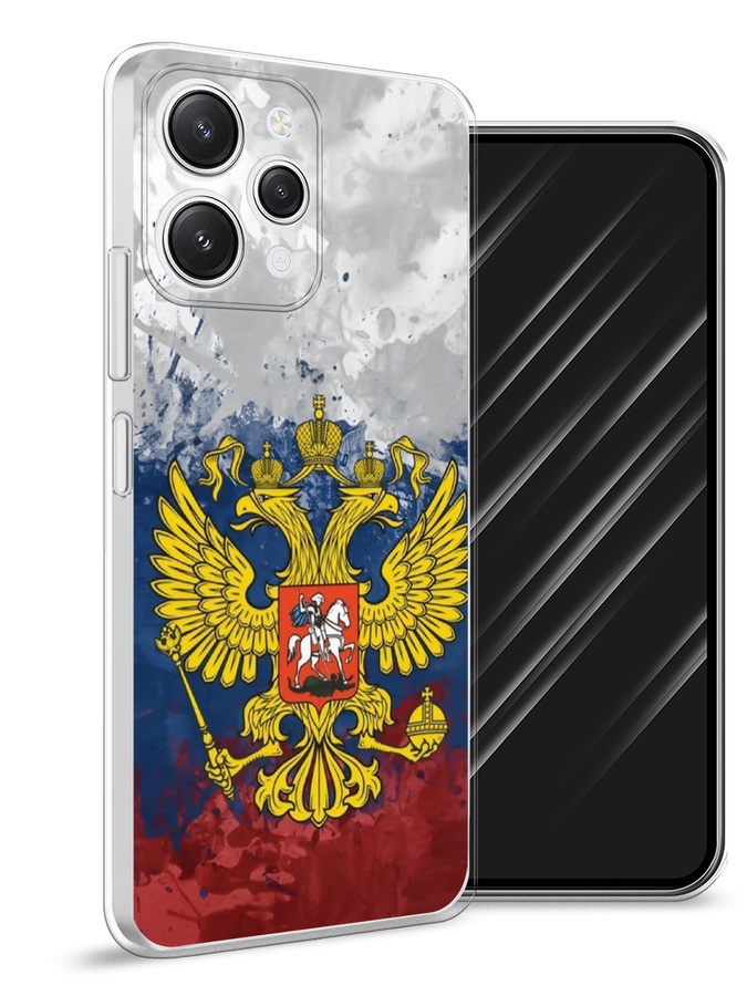 

Чехол Awog на Xiaomi Redmi 12 "РФ", Белый;синий;красный, 319250-5