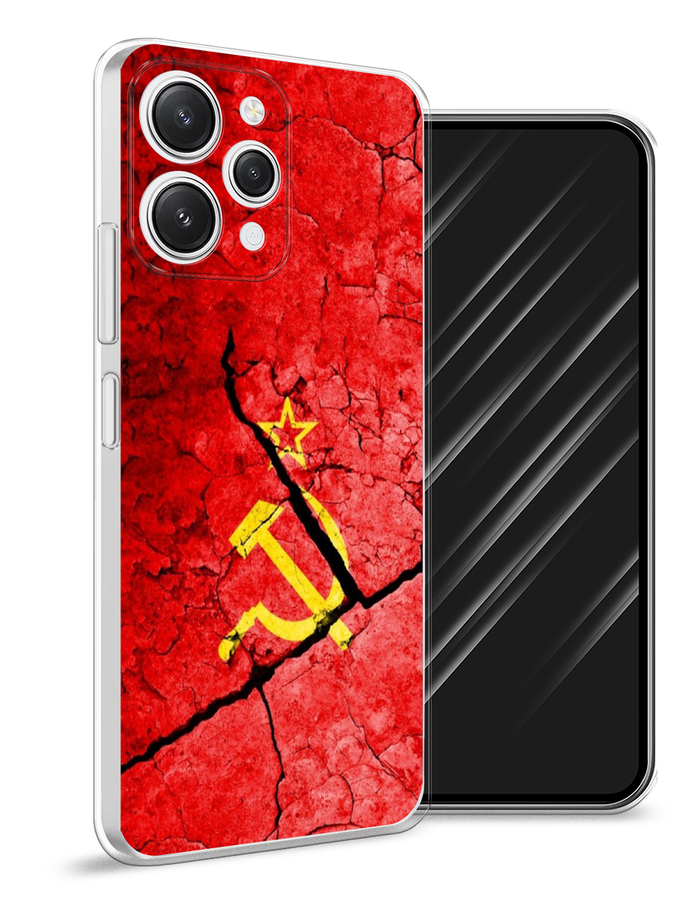 

Чехол Awog на Xiaomi Redmi 12 "СССР", Красный;черный;желтый, 319250-5