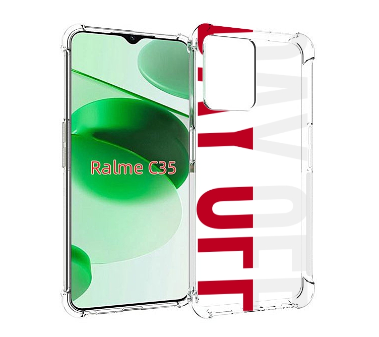 

Чехол MyPads день-окончен для Realme C35 / Narzo 50A Prime, Прозрачный, Tocco