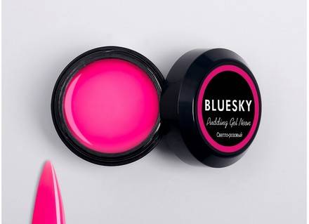

Гель Bluesky Pudding Gel Neon светло-розовый