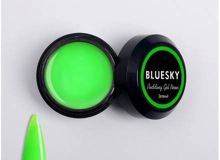 

Гель Bluesky Pudding Gel Neon зеленый