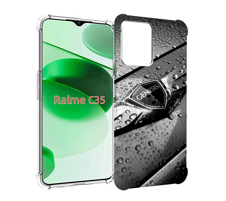 

Чехол MyPads genesis 2 мужской для Realme C35 / Narzo 50A Prime, Прозрачный, Tocco