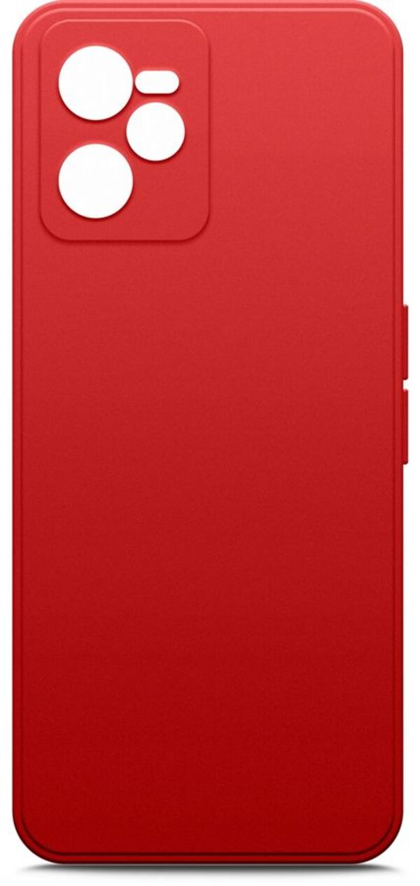 

Чехол BoraSCO Microfiber Case для Realme C35 красный