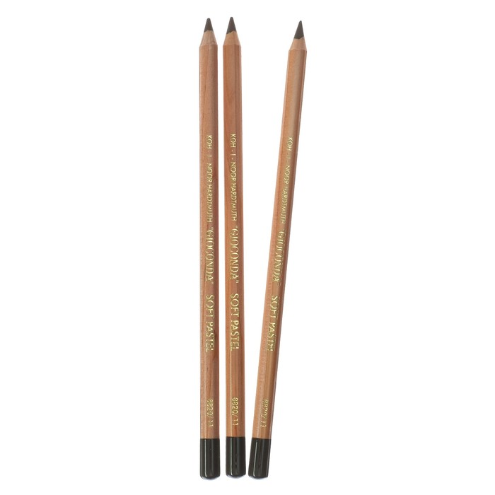 

Пастель сухая в карандаше Soft Koh-I-Noor 8820 GIOCONDA, коричневая 3 шт, Коричневый