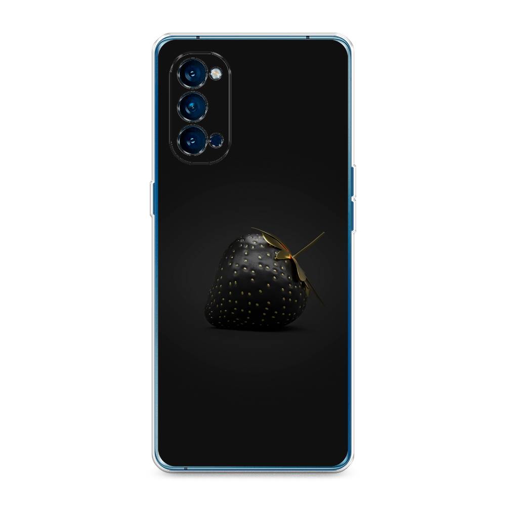 

Чехол Awog на Oppo Reno 4 Pro 5G "Черная клубника", Разноцветный, 253750-10