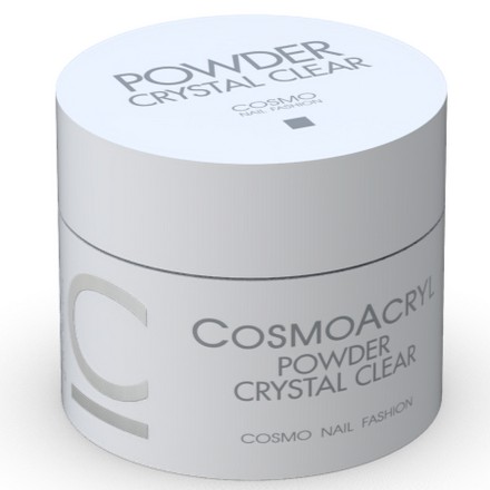 фото Акриловая пудра cosmolac cosmo crystal clear, 10 г