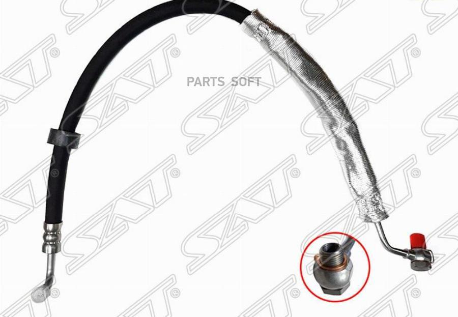 

SAT ST-A1634602224 Шланг высокого давления ГУР MERCEDES ML320 1шт
