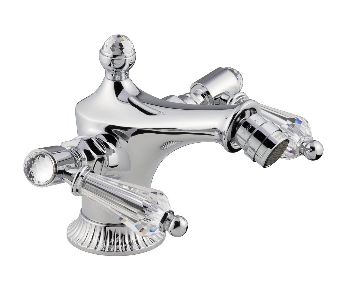

Смеситель Emmevi The One для биде. Прозрачные кристаллы Swarovski, цвет хром 98004LCSWCR