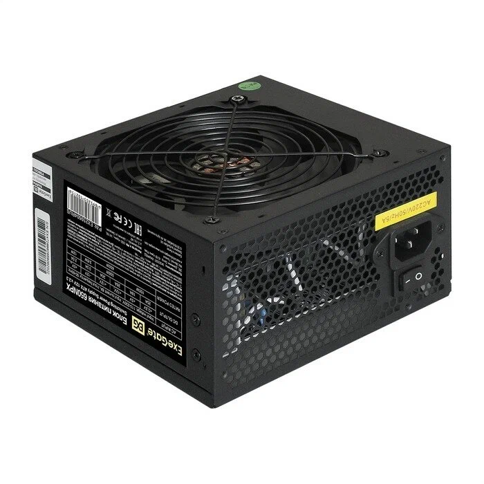 

Блок питания ExeGate 650W (EX259604RUS-PC), Черный