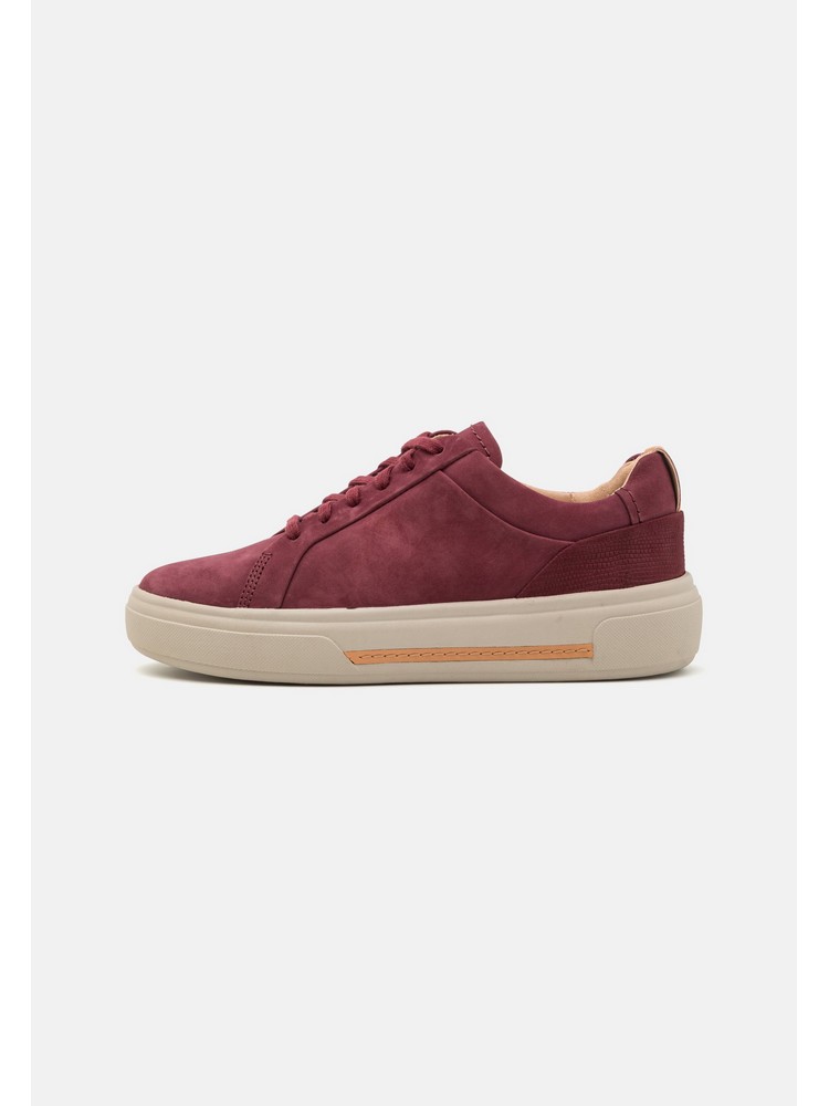 

Кеды женские Clarks CL111A16J бордовые 42 EU, Бордовый, CL111A16J