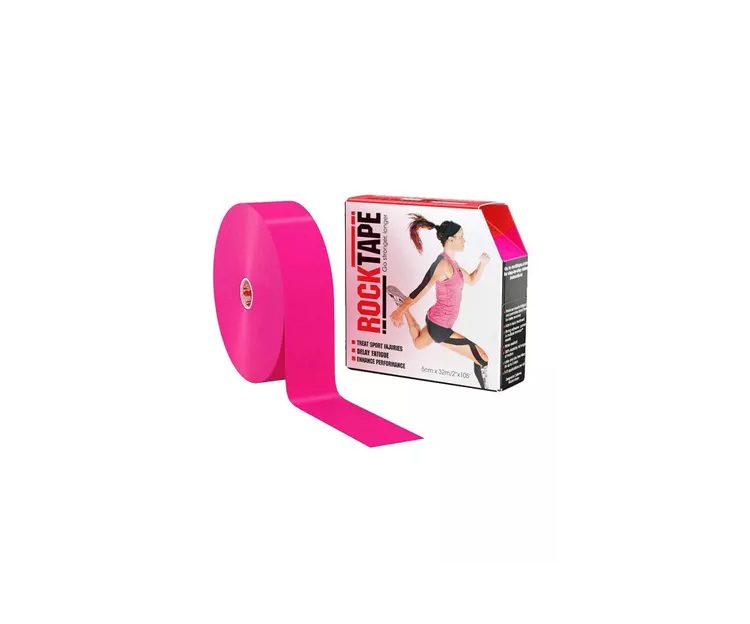 

Кинезиотейп Rock Tape Bulk розовый 320 см, Bulk