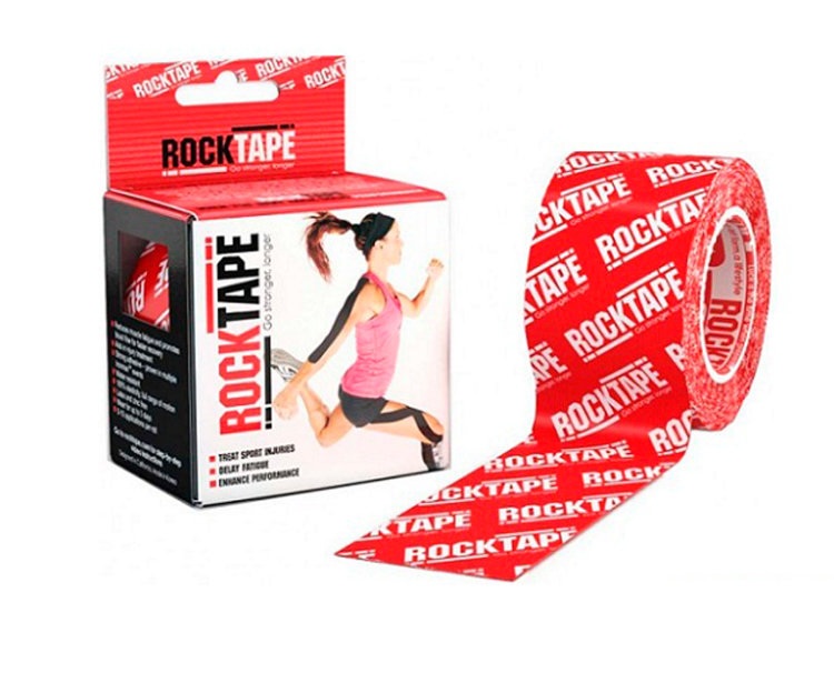 

Кинезиотейп Rock Tape Bulk H2O красный 320 см, Bulk H2O
