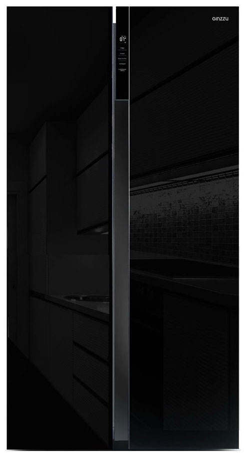 Холодильник Ginzzu NFI-5212 серебристый ginzzu gr 589ub