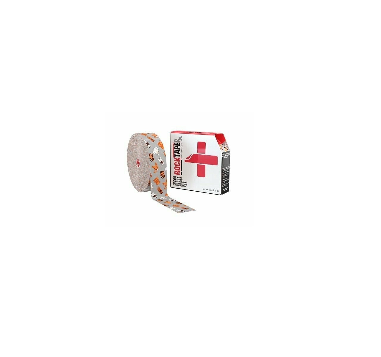 

Кинезиотейп Rock Tape Rх Bulk RCT100-AN-RX разноцветный 320 см, Rх Bulk
