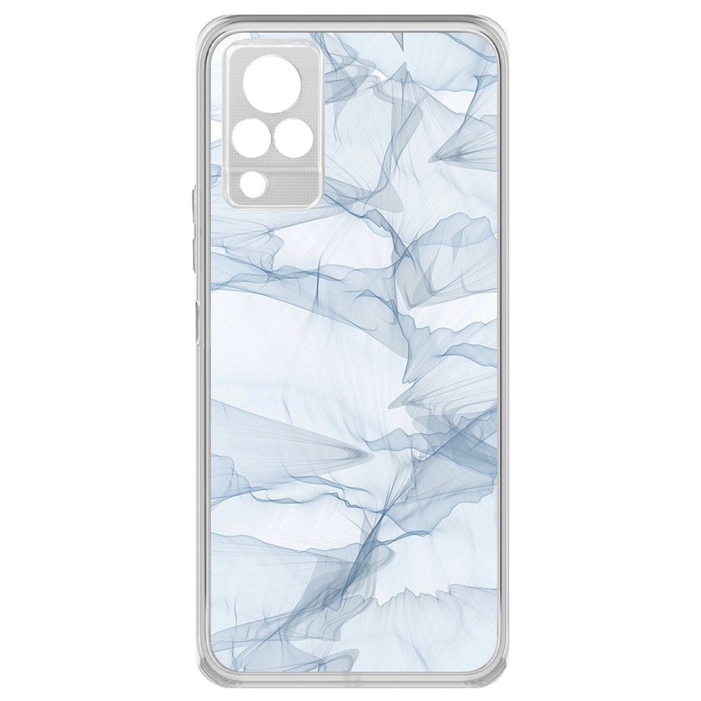 

Чехол-накладка Krutoff Clear Case Абстракт 10 для Vivo V21, Прозрачный