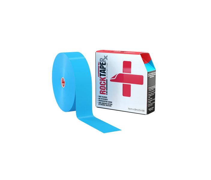 

Кинезиотейп Rock Tape Rх Bulk голубой 320 см, Rх Bulk