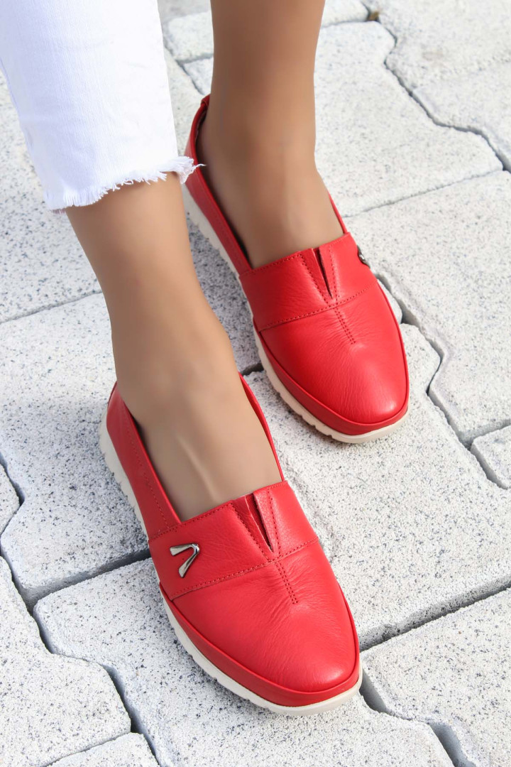 

Балетки женские FAST STEP 864ZA101 красные 39 EU (доставка из-за рубежа), 864ZA101
