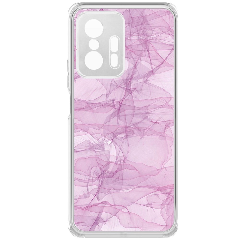 

Чехол-накладка Krutoff Clear Case Абстракт 4 для Xiaomi 11T, Прозрачный