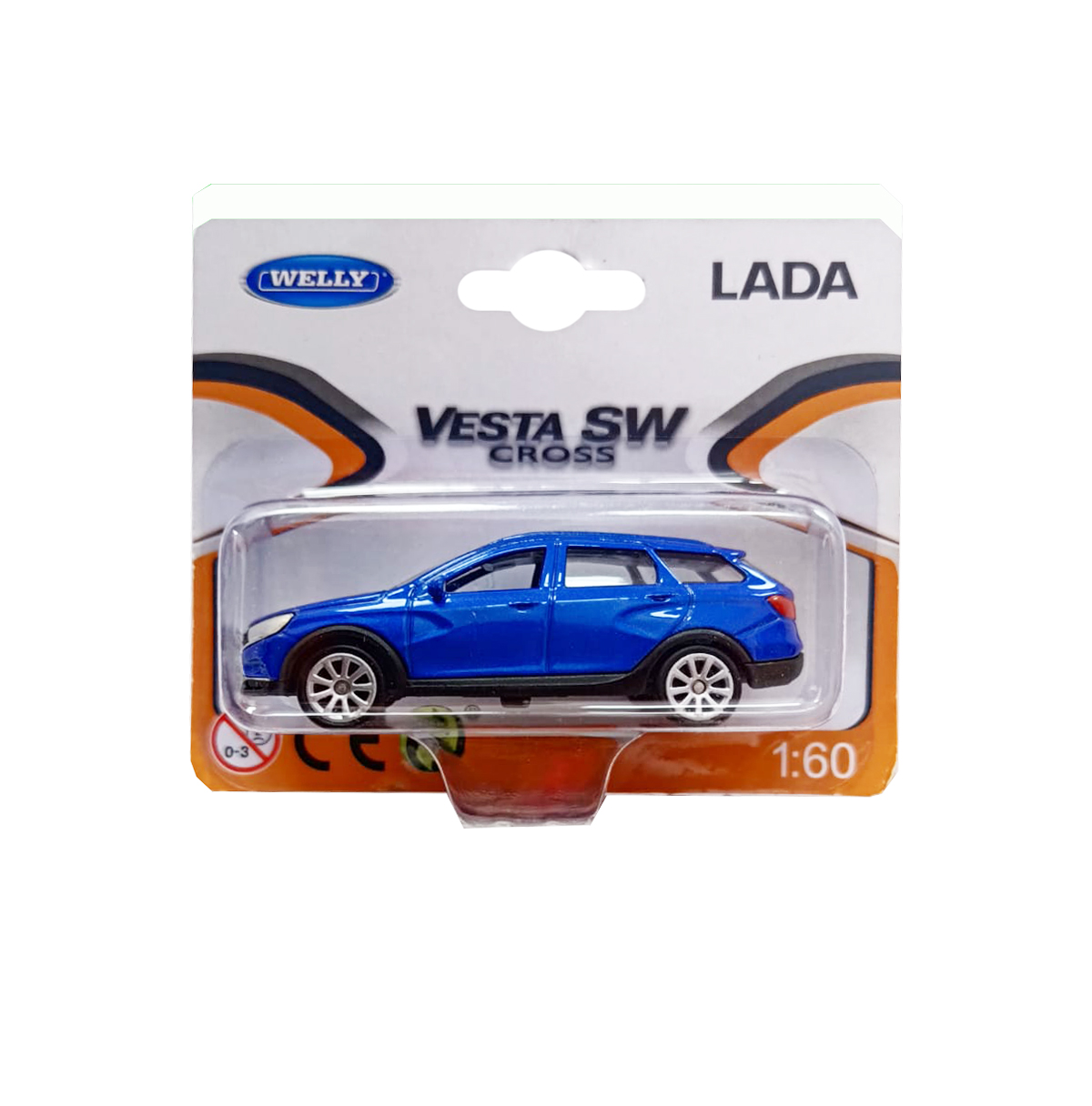 

Машинка Welly LADA Vesta SW cross 1:60 52001, 52001