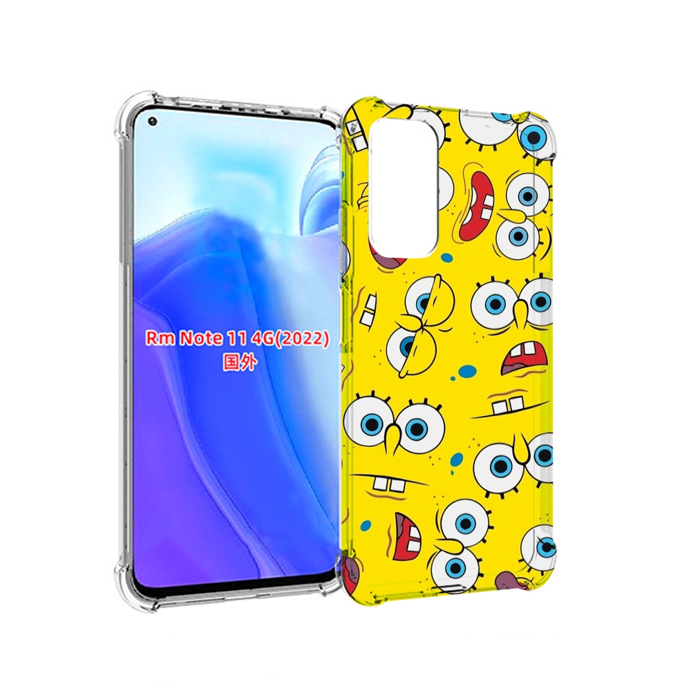 

Чехол MyPads много-спанч-боба для Xiaomi Redmi Note 11 4G ( Глобальная версия ), Tocco