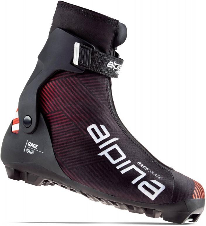 фото Лыжные ботинки alpina racing skate red/black/white (eur:41)