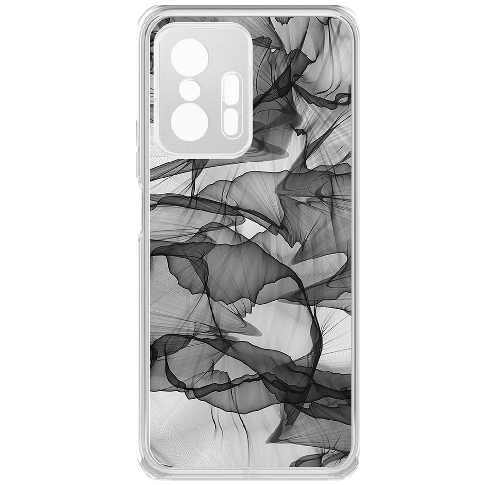 

Чехол-накладка Krutoff Clear Case Абстракт 14 для Xiaomi 11T, Прозрачный