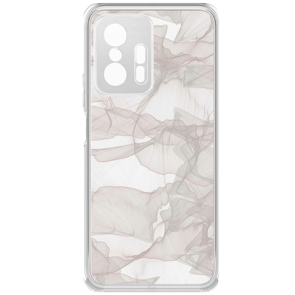 

Чехол-накладка Krutoff Clear Case Абстракт 3 для Xiaomi 11T Pro, Прозрачный