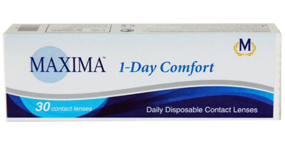 

Контактные линзы Maxima 1-Day Comfort 30 линз R 8,6 -1,50