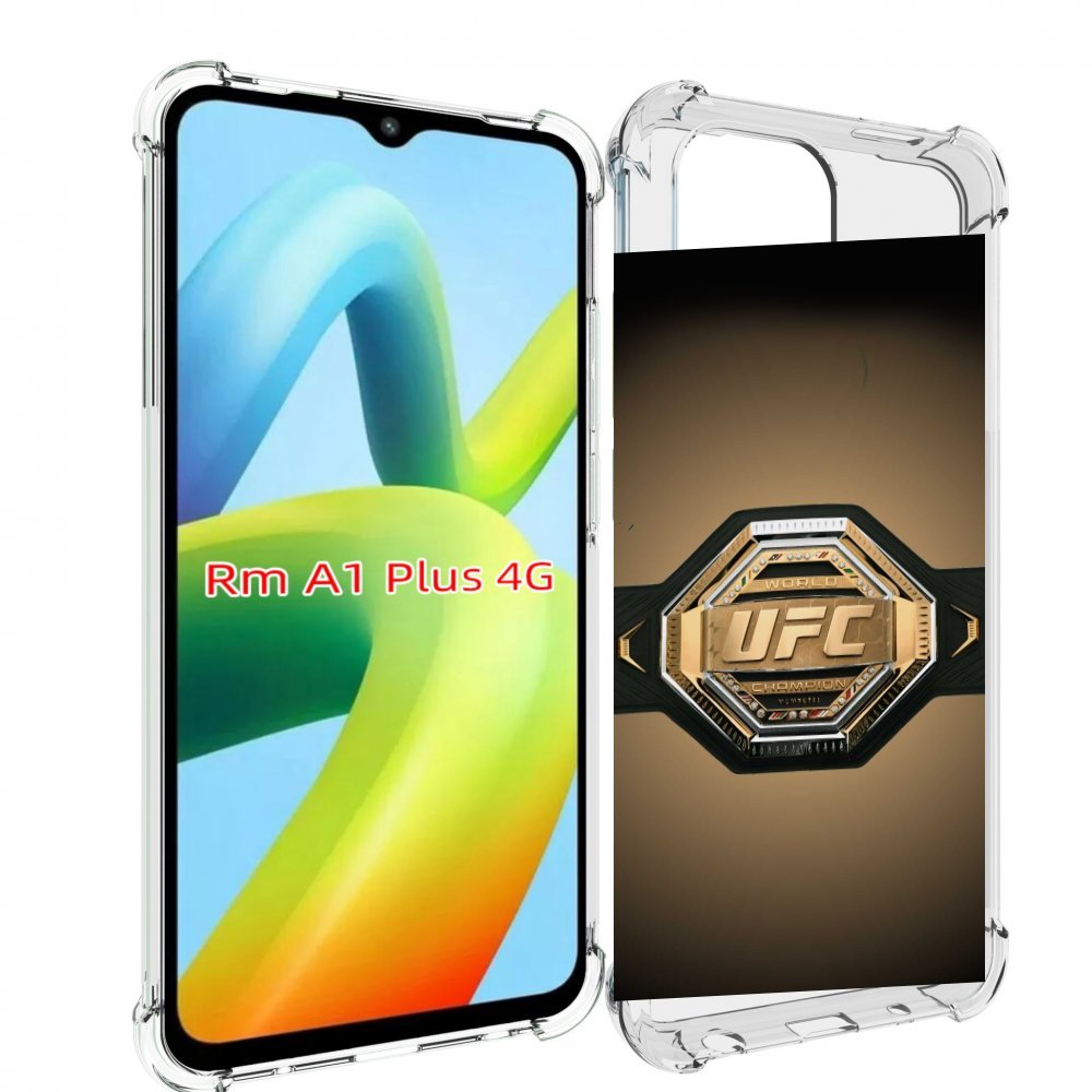 

Чехол MyPads UFC единоборства мужской для Xiaomi Redmi A1 Plus +, Прозрачный, Tocco