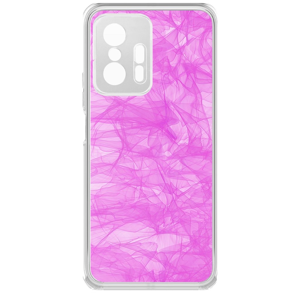 

Чехол-накладка Krutoff Clear Case Абстракт 13 для Xiaomi 11T Pro, Прозрачный