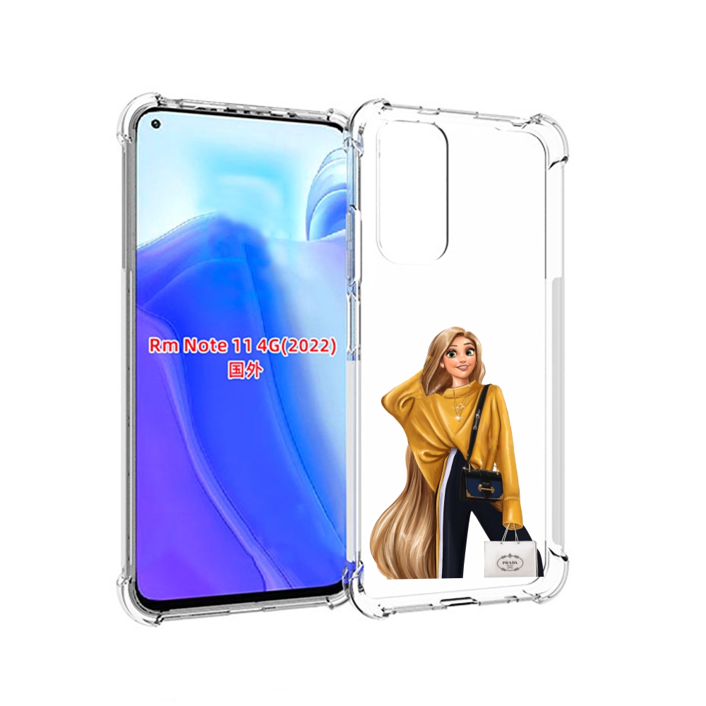 

Чехол MyPads модная-рапунсель женский для Xiaomi Redmi Note 11 4G ( Глобальная версия ), Tocco