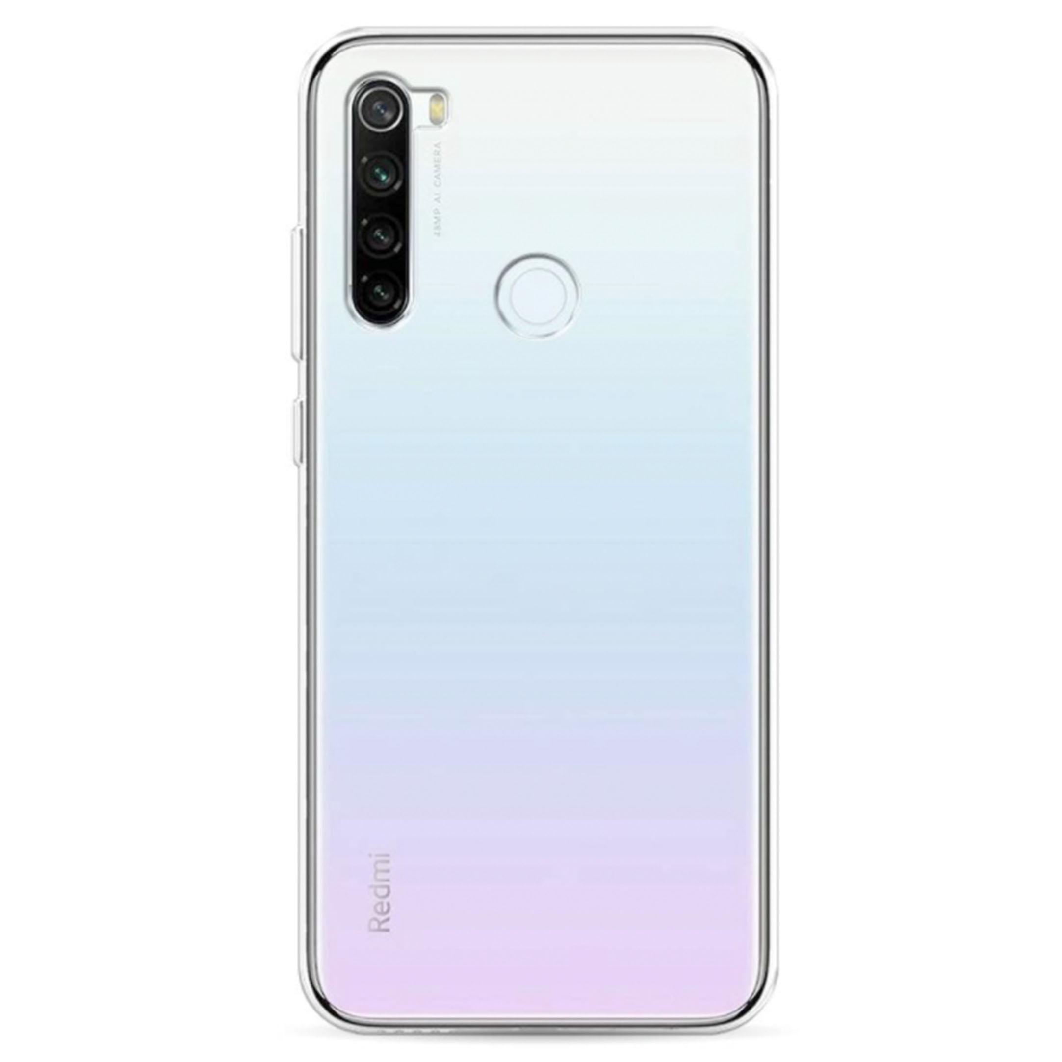 Чехол силиконовый для Xiaomi Redmi Note 8T, X-case, прозрачный