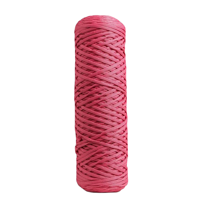 

Шнур для вязания Softino Классика, полиэфир, 3 мм х 100 м, 140 розовый, Шнур для вязания без сердечника