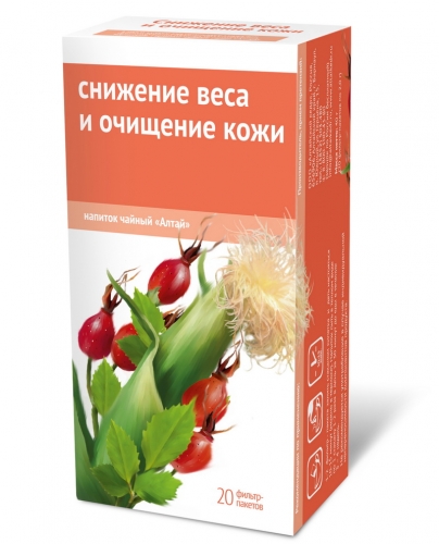 Чайный напиток Алтайский Кедр пакетированный 20х2 г