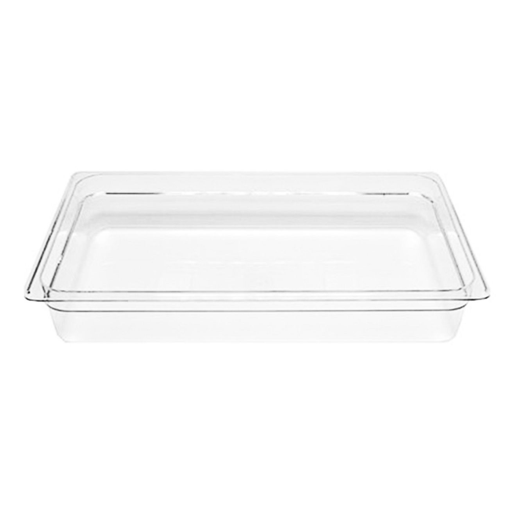 

Поддон Horeca Select из поликарбоната 1/1-100 мм 13,7 л, Прозрачный
