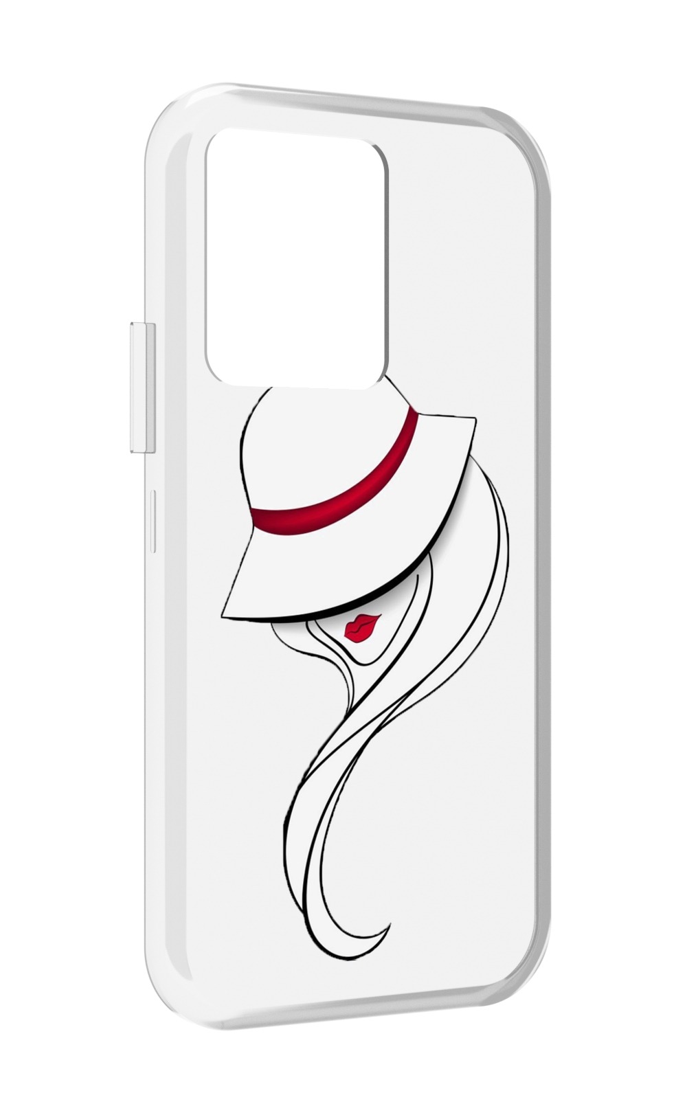 

Чехол MyPads Лого женский для Vivo iQOO 10, Прозрачный, Tocco