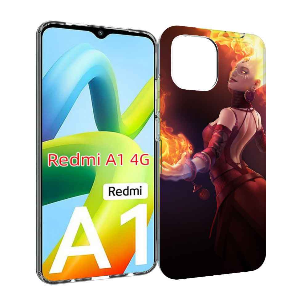 

Чехол MyPads dota 2 Lina для Xiaomi Redmi A1, Прозрачный, Tocco