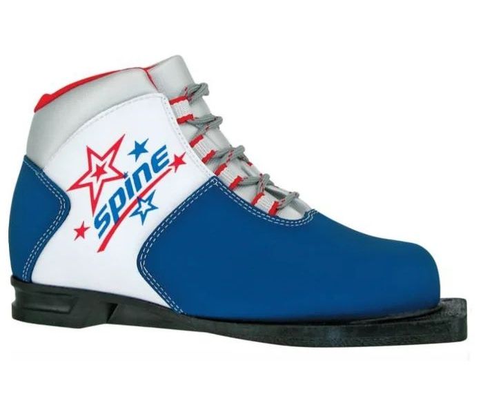 фото Лыжные ботинки spine nn75 kids (299/1) (сине/белый) (32)