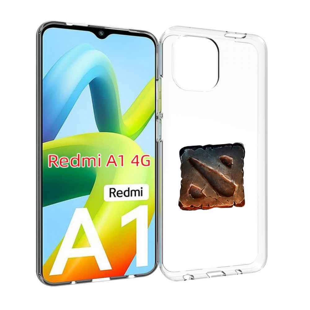 

Чехол MyPads dota 2 логотип 2 для Xiaomi Redmi A1, Прозрачный, Tocco