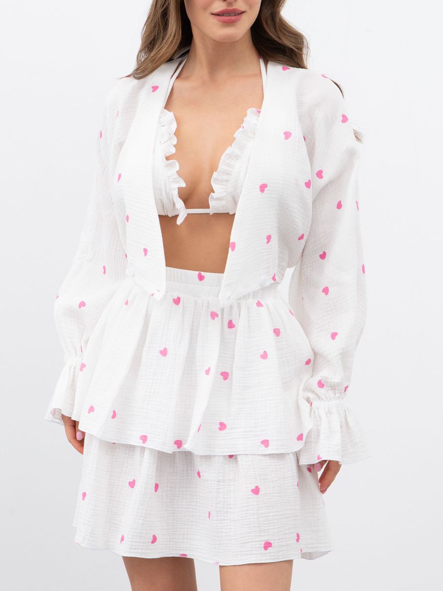 

Костюм женский Mimi Pajamas Brand 10013 белый 40-42 RU, 10013