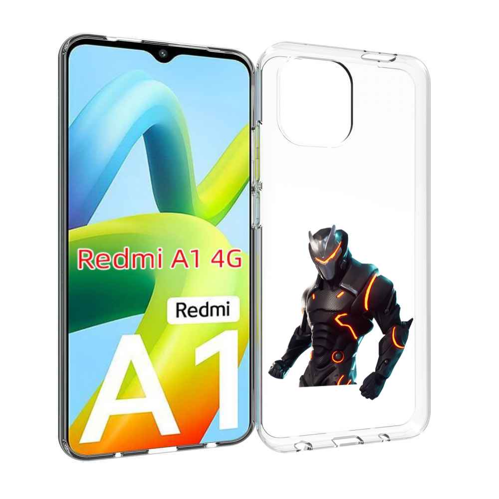 

Чехол MyPads fortnite-1 для Xiaomi Redmi A1, Прозрачный, Tocco
