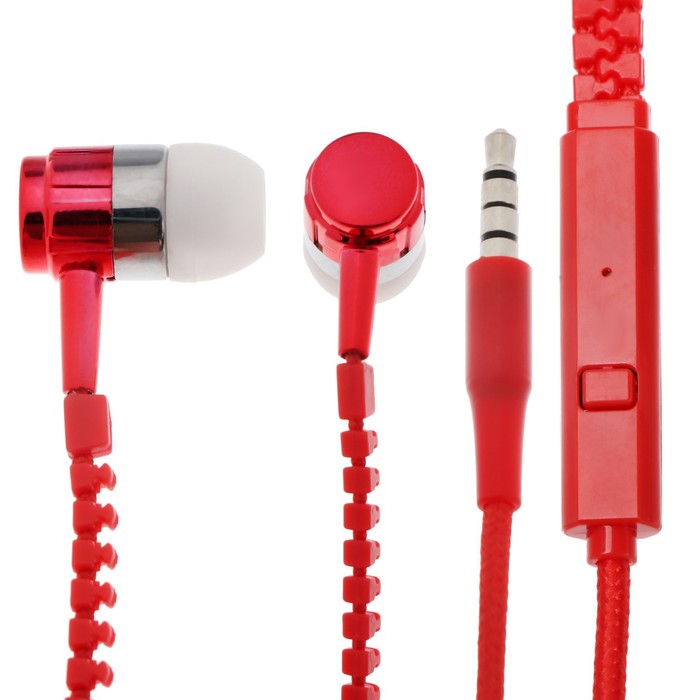 

Проводные наушники Luazon Home Red